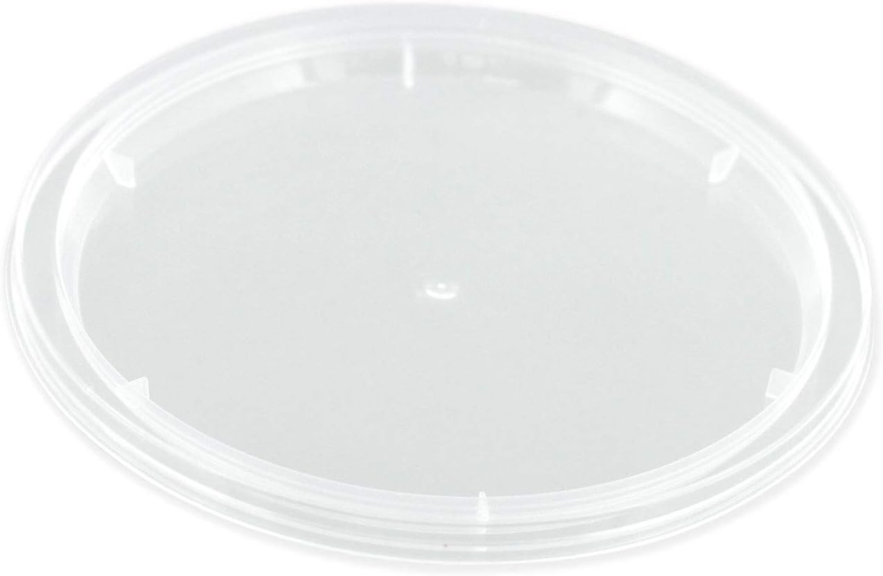 /Tcp Global Full Case of 100 Cups with 50 Lids – 1/2 Pint (10Oz) Paint Mixing Cu