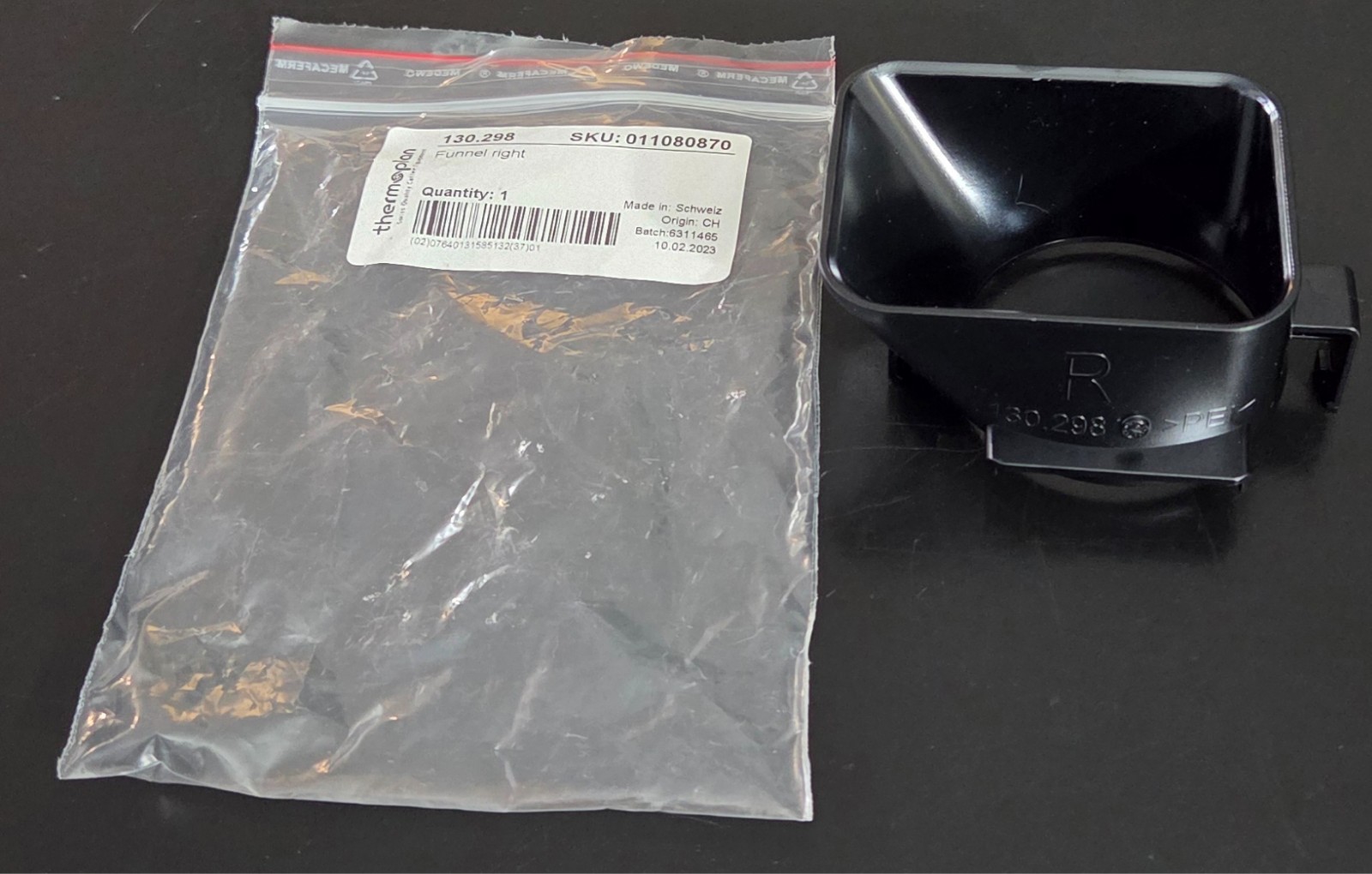 Thermoplan 130.298 Right Hopper Funnel Mastrena II OEM Part TAG41500.1281 NEW