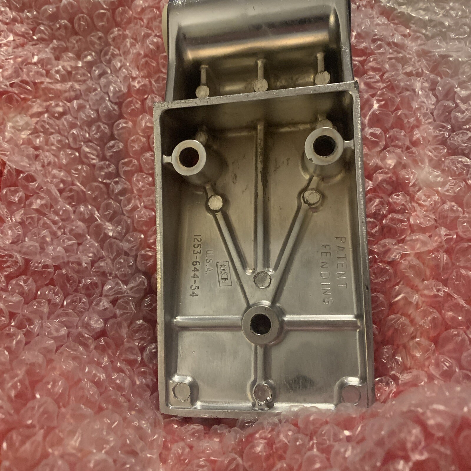 KASON 1253-644-54 Cam-Rise Brushed Chrome Door Flag Only NOS