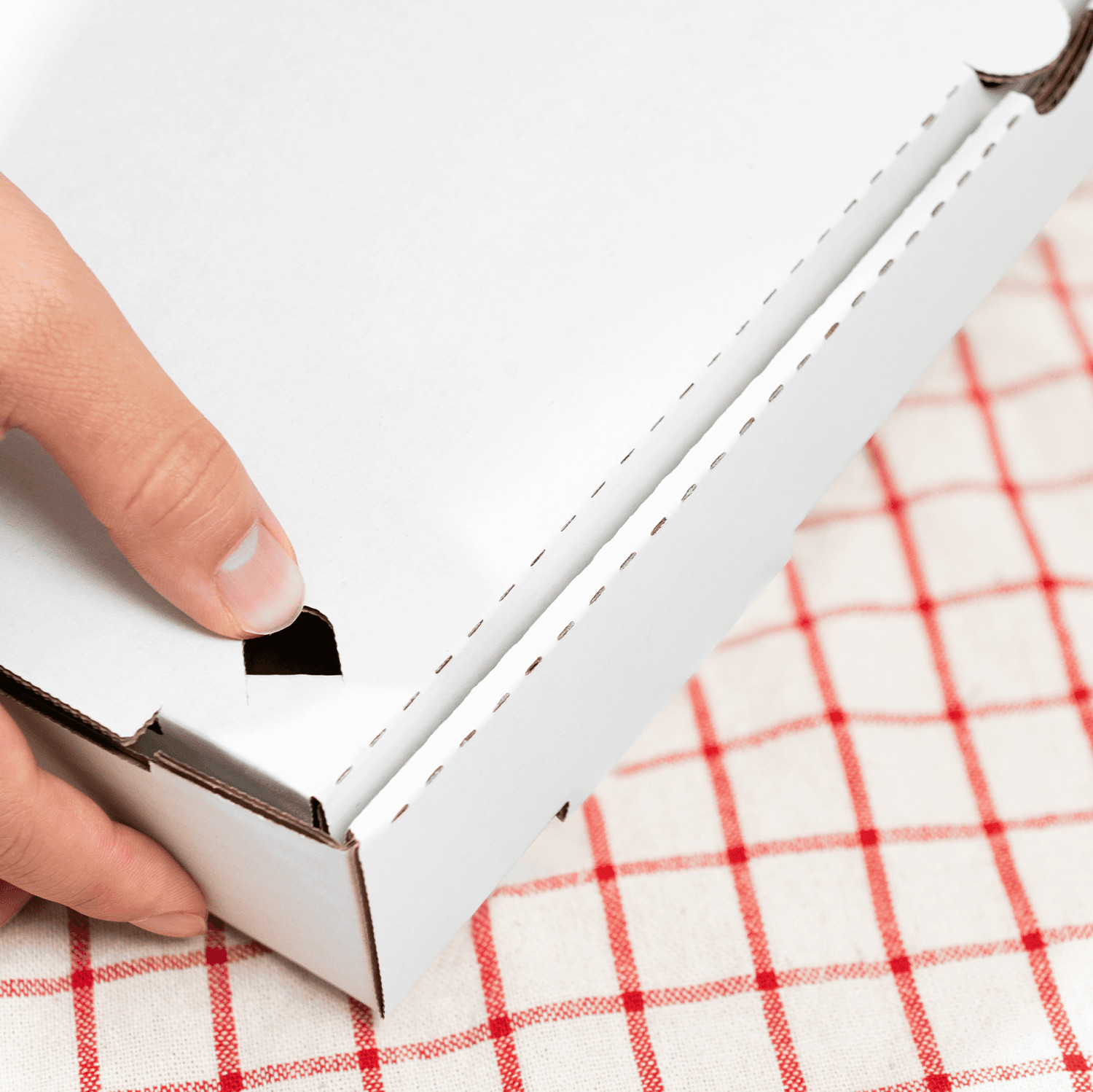 Karat Corrugated Pizza Box, 16»x16»x2», White – 50 pcs, FP-PBF16W