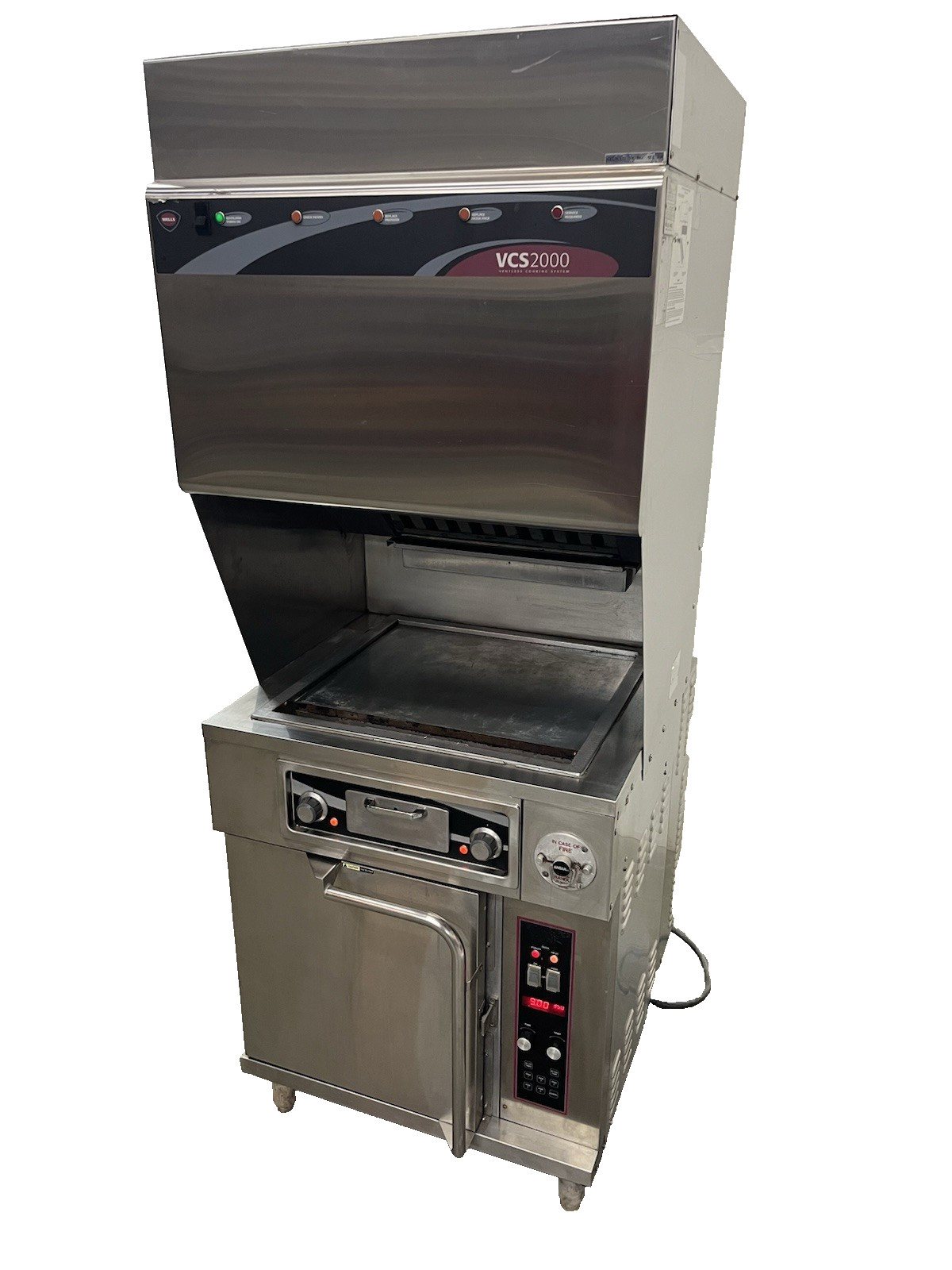 Wells Ventless Grill & Oven WVOC-G136 VCS2000 Hoodless $SAVE WE SHIP GLOBALLY