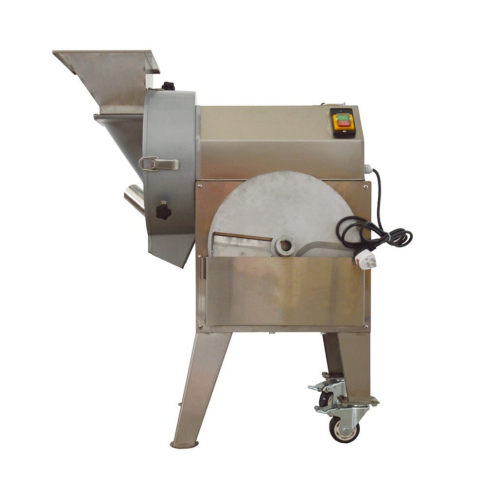 Root Vegetable Cutter 110V 0.75KW for Slicing/Shredding/Dicing Bulb Vegetables