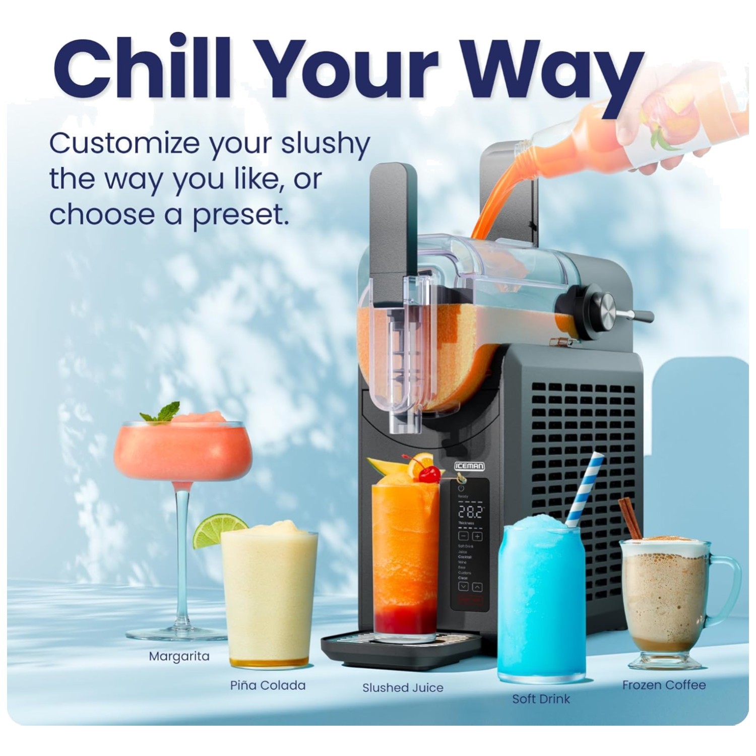 Chefman Slush-Ease 68oz Slushie Machine