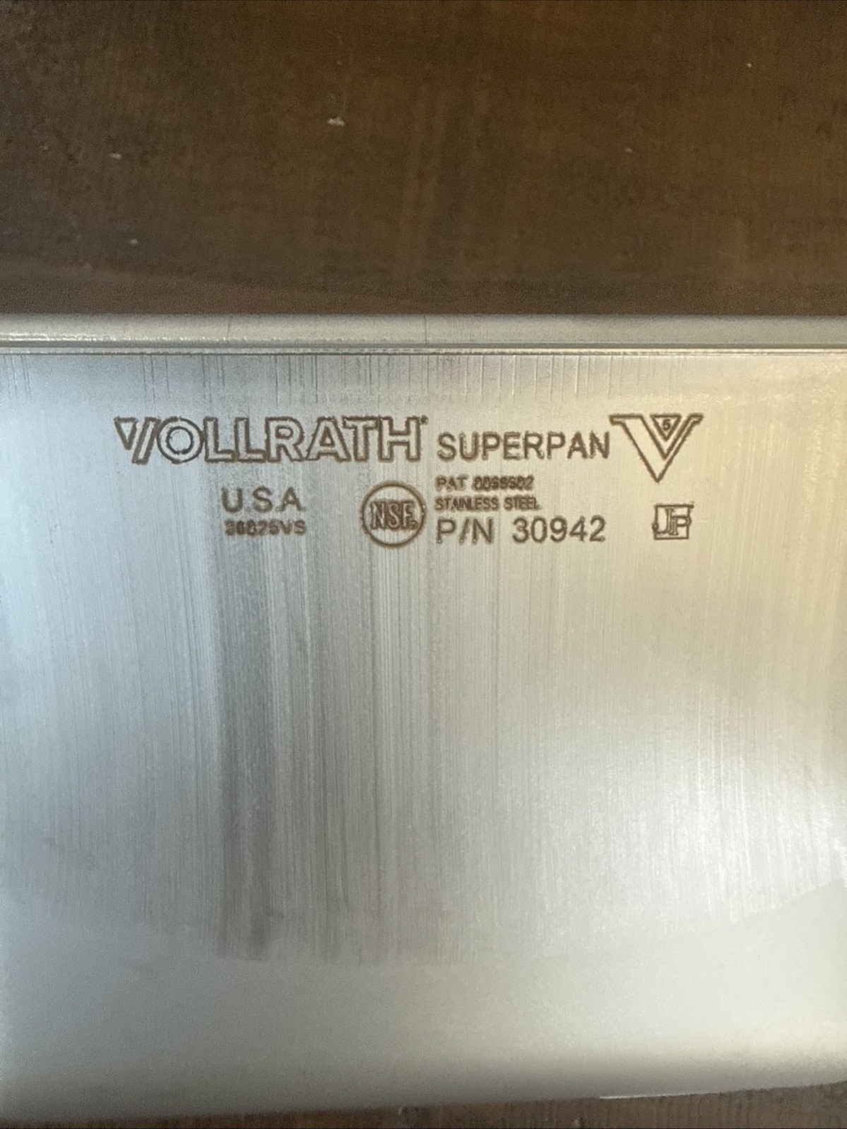 Vollrath 30942 Super Pan V S/S 1/9 Size x 4″ D Food Pan
