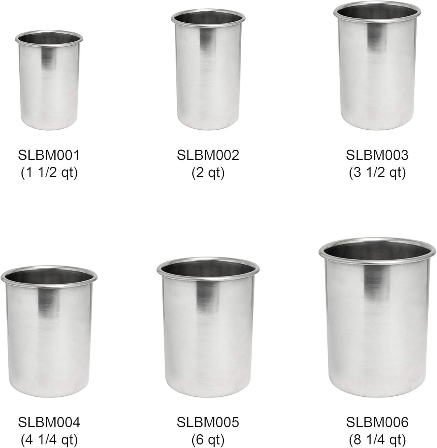 Thunder Group 2 quart bain marie pot, comes in each