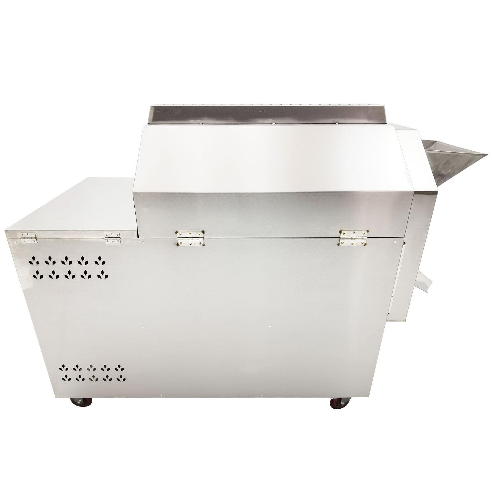 Automatic Commercial Coffee Bean Nut Roaster Roller Roasting Machine 110 LBS