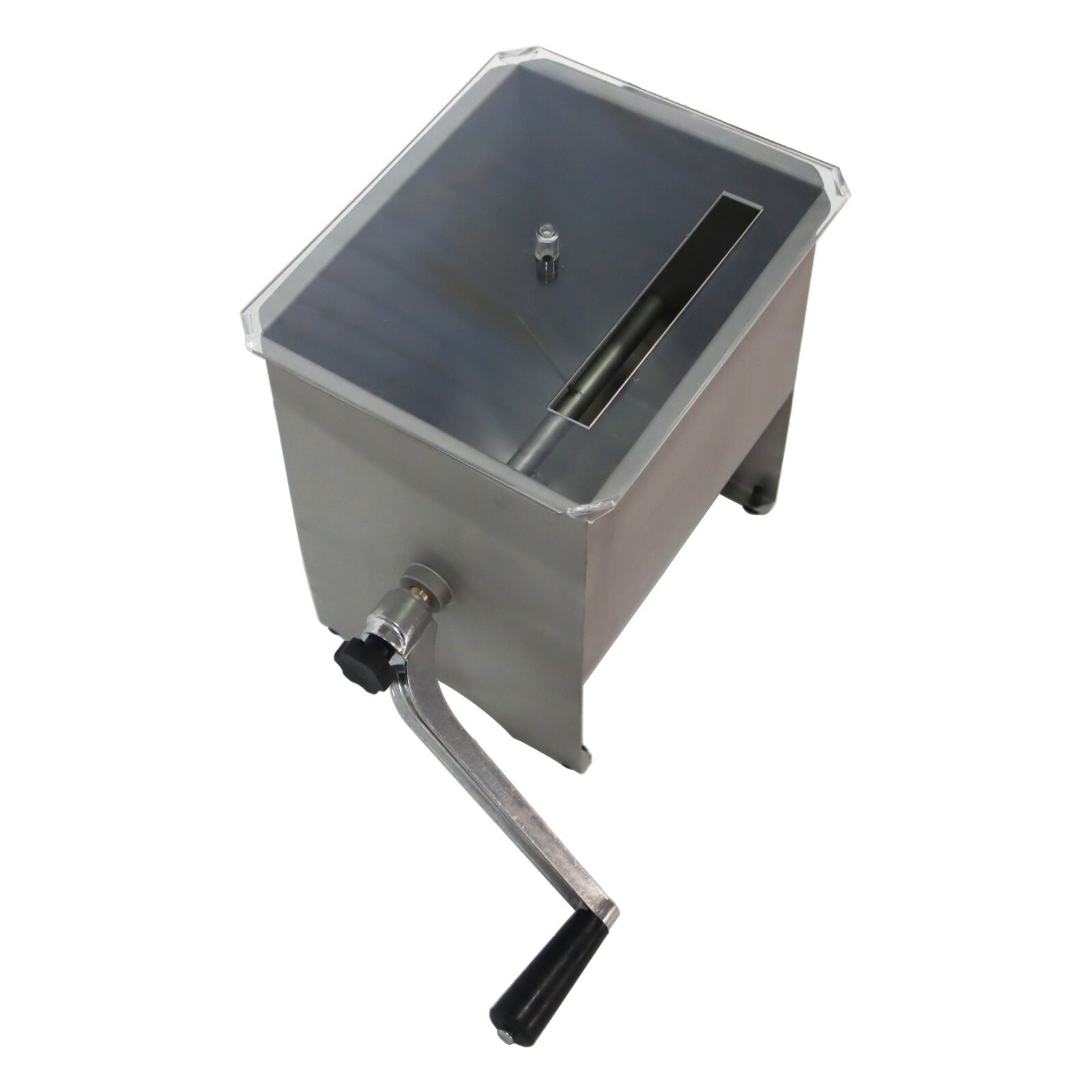 PreAsion Household Manual Stuffing Meat Grinder Meat Mixer Blender with Hopper S