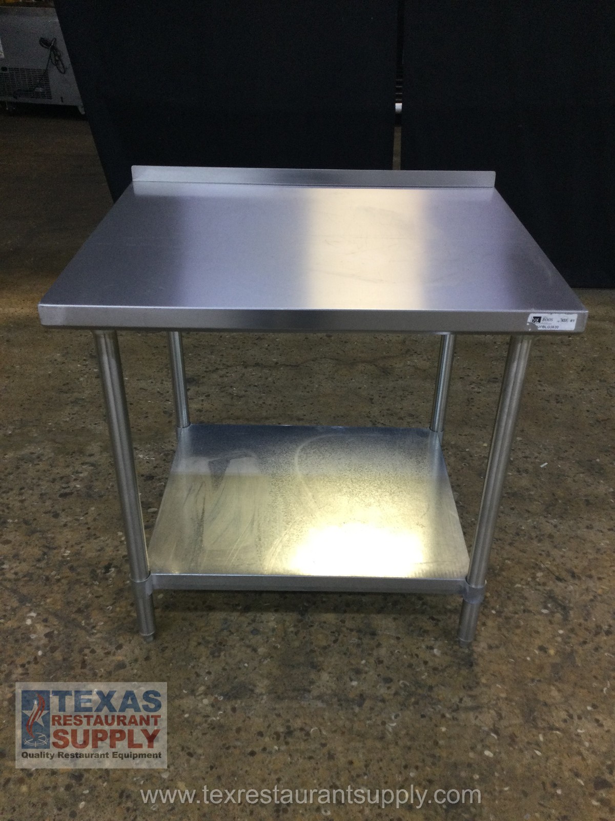 John Boos UFBL3630 36”x 30” all Stainless Steel Work Prep Table