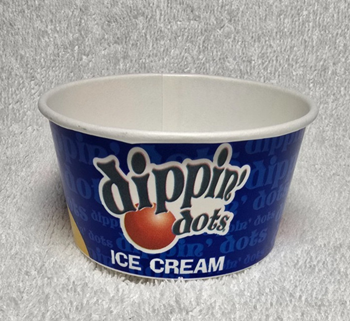 50 Pack 6 Oz Paper Ice Cream Dessert Cups Dippin Dots