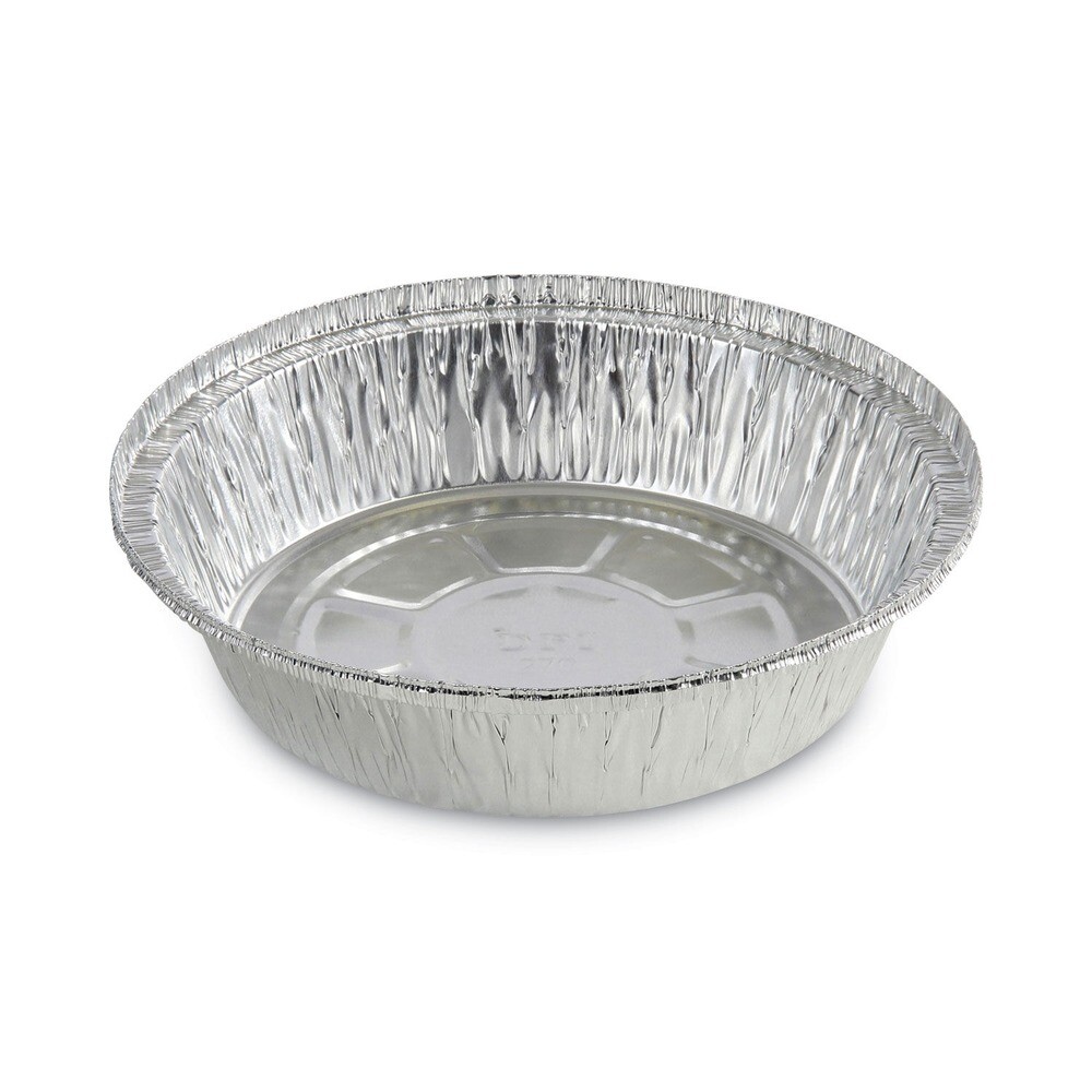 Boardwalk ROUND7 24 oz. Round AL To-Go Containers – SIL (500/Carton) New