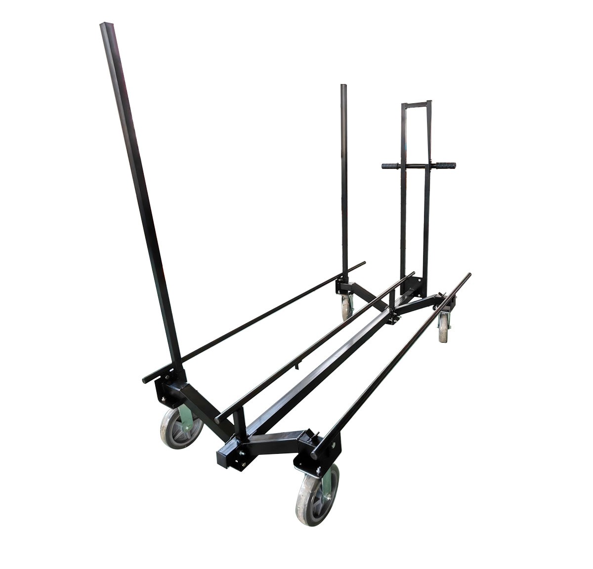 Banquet Folding Table Rolling Cart, Heavy Duty Steel Dolly Storage Mover