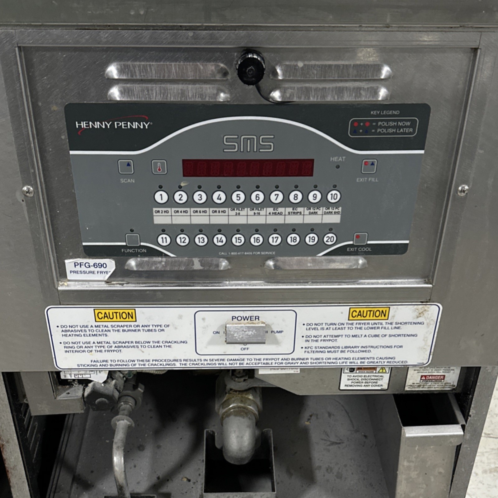 Henny Penny PFG690 Pressure Fryer Natural Gas Programmable 61-150 lb (2022)
