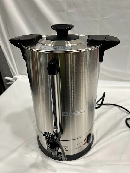 Avantco CU45ETL 45 Cup (225 oz.) Double Wall Stainless Steel Coffee Urn – 950W