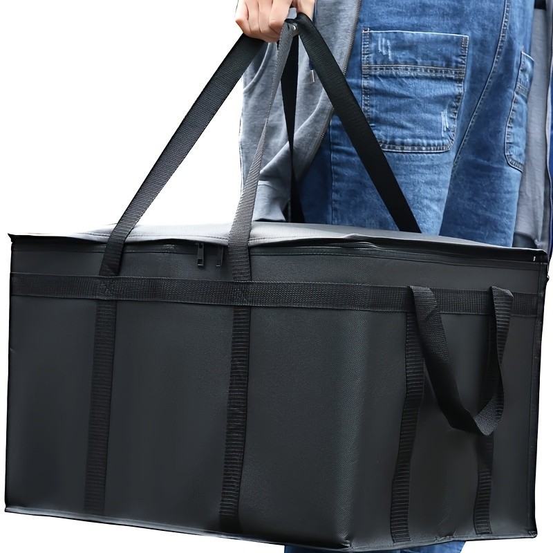 Commercial Insulated Meal Delivery Bag Large-Capacity PET Pizza Bag