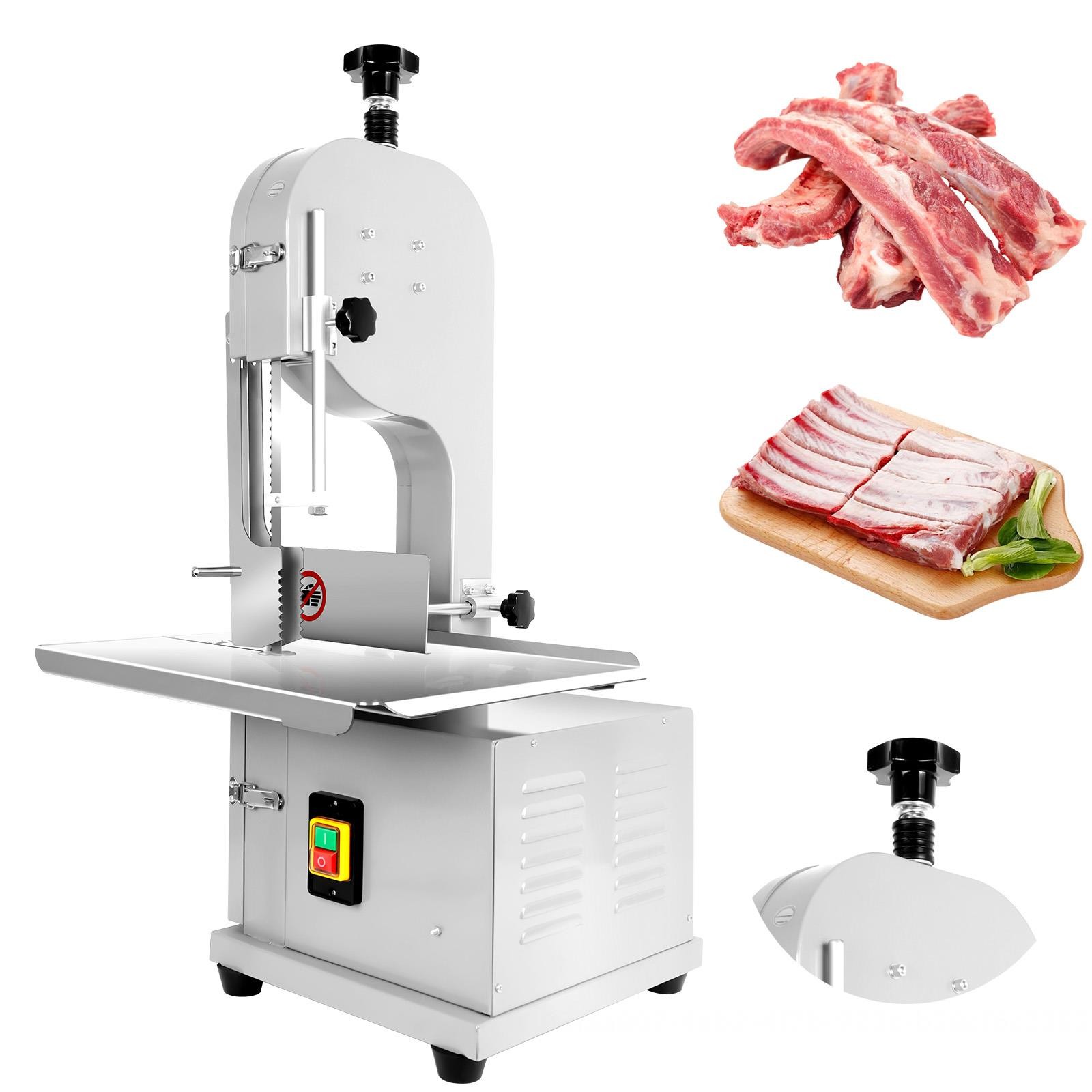 Commercial Frozen Meat Bandsaw Cut Butcher 1500W Electric Meat Bone Saw Machine