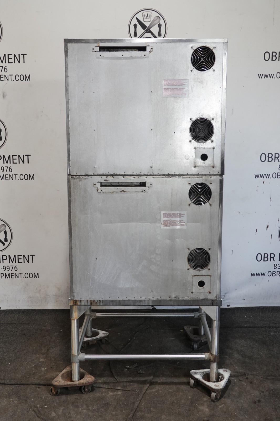BLODGETT ELECTRIC DOUBLE STACKED HALF-SIZE CONVECTION OVEN MODEL CTBR-1