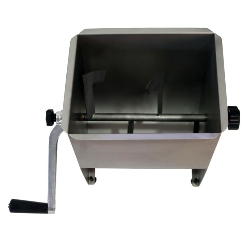 PreAsion Household Manual Stuffing Meat Grinder Meat Mixer Blender with Hopper S