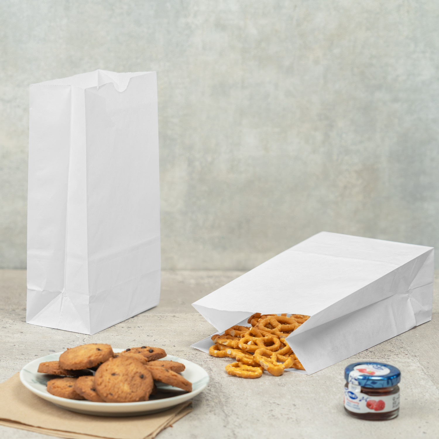 Karat 4lb Paper Bag – White – 2,000 ct, FP-SOS04W