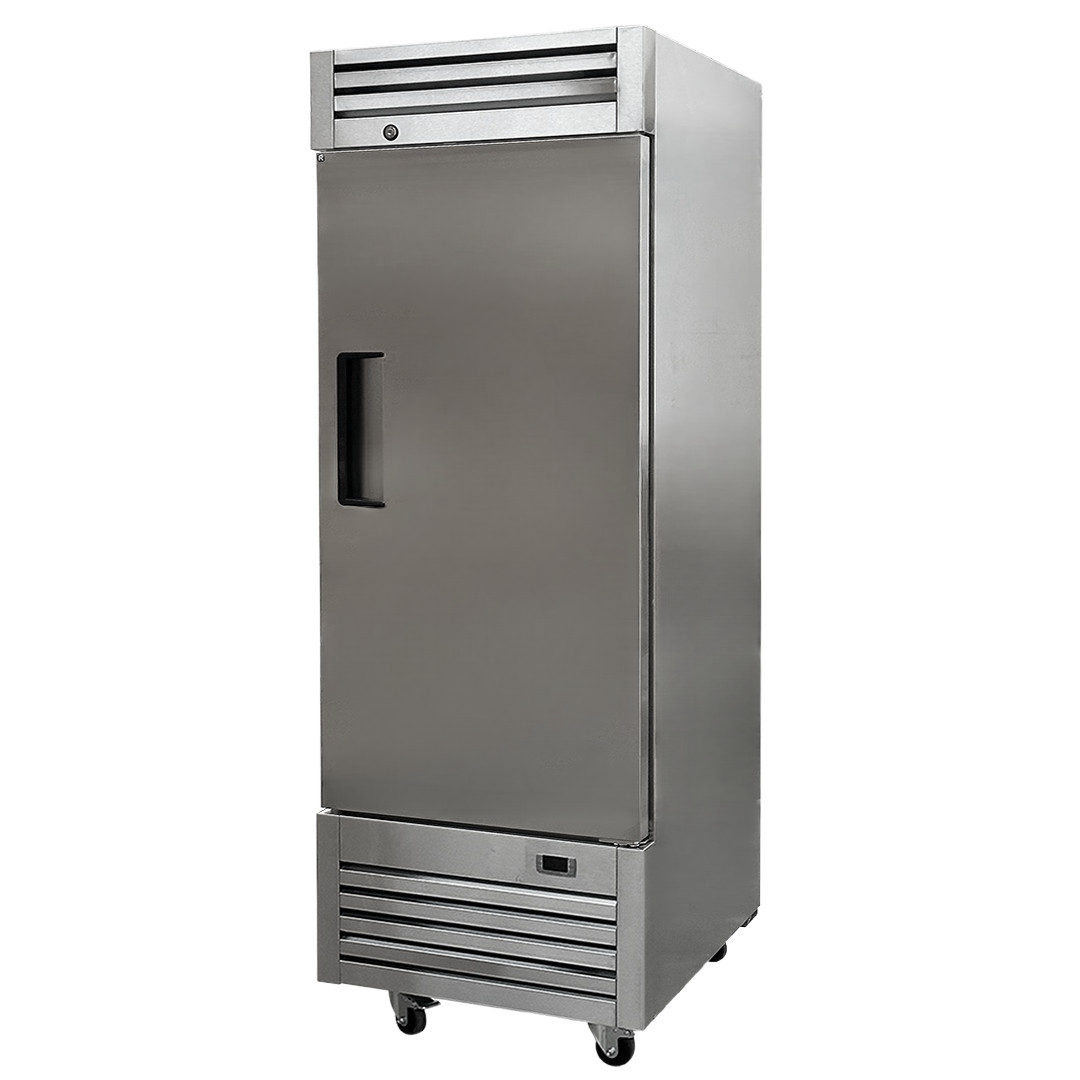 Commercial Reach-In Refrigerator Solid Door 27″ Stainless Steel Restaurant