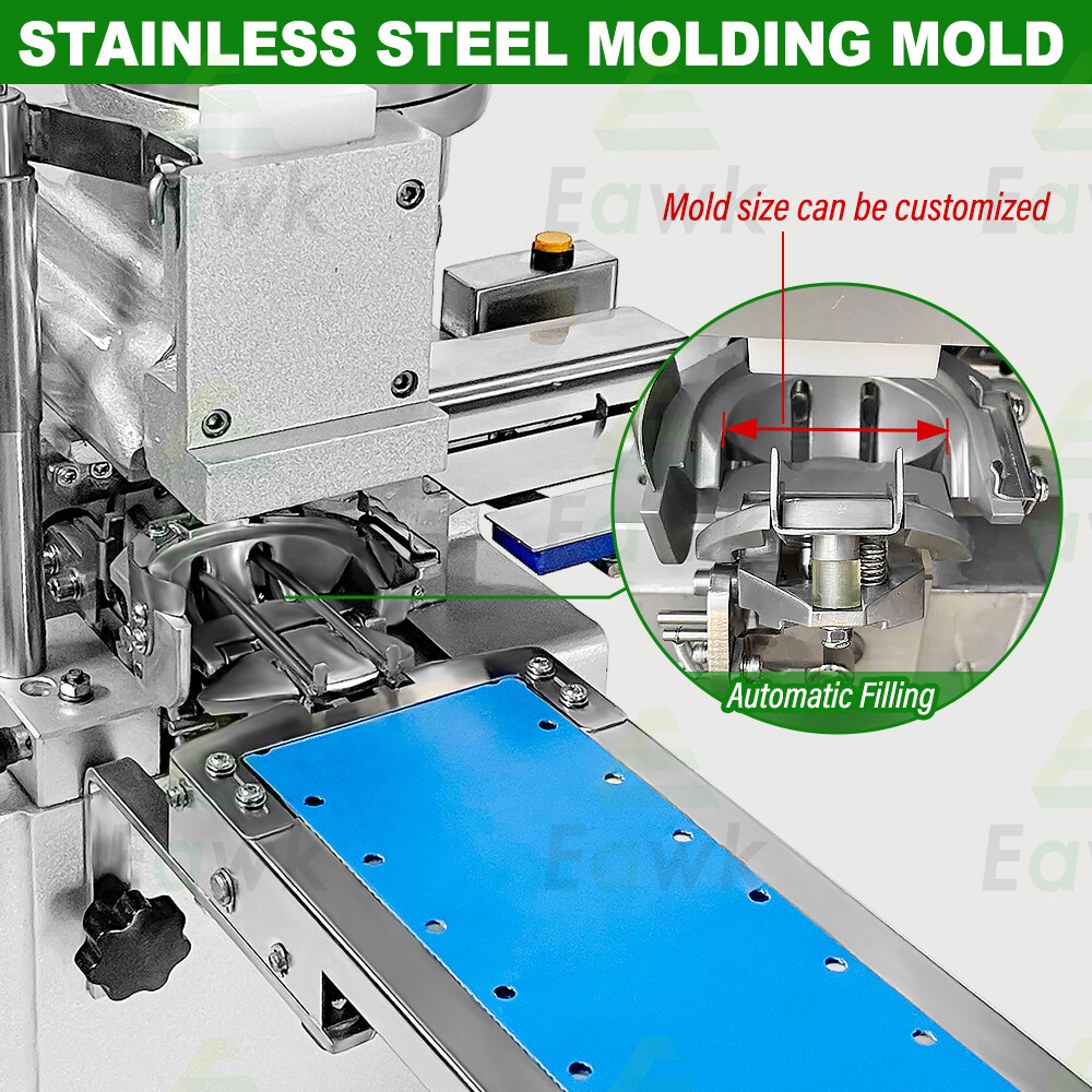 Semi Automatic Fried Dumpling Machine Gyoza Samosa Empanada Making Machine