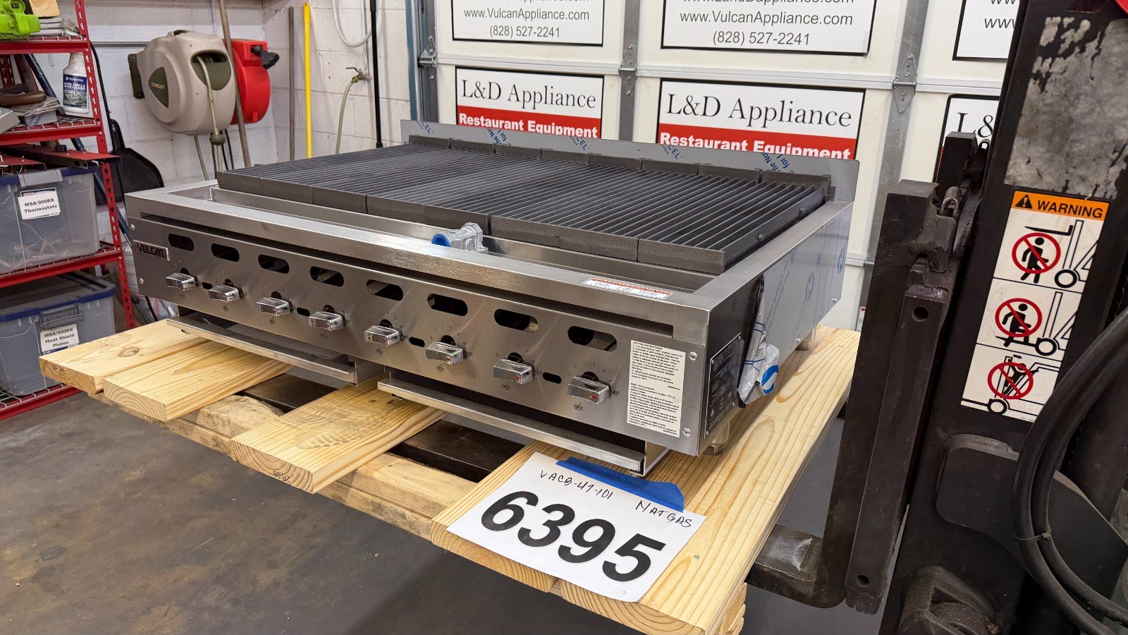 6395 New S/D Vulcan 47″ HD Radiant Charbroiler Chargrill – Model: VACB47-101