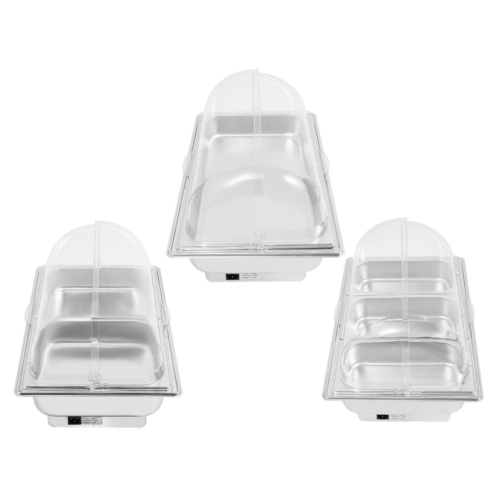 600W Chafing Dish Buffet Warmer Set Stainless Steel Food Warming Container 9L