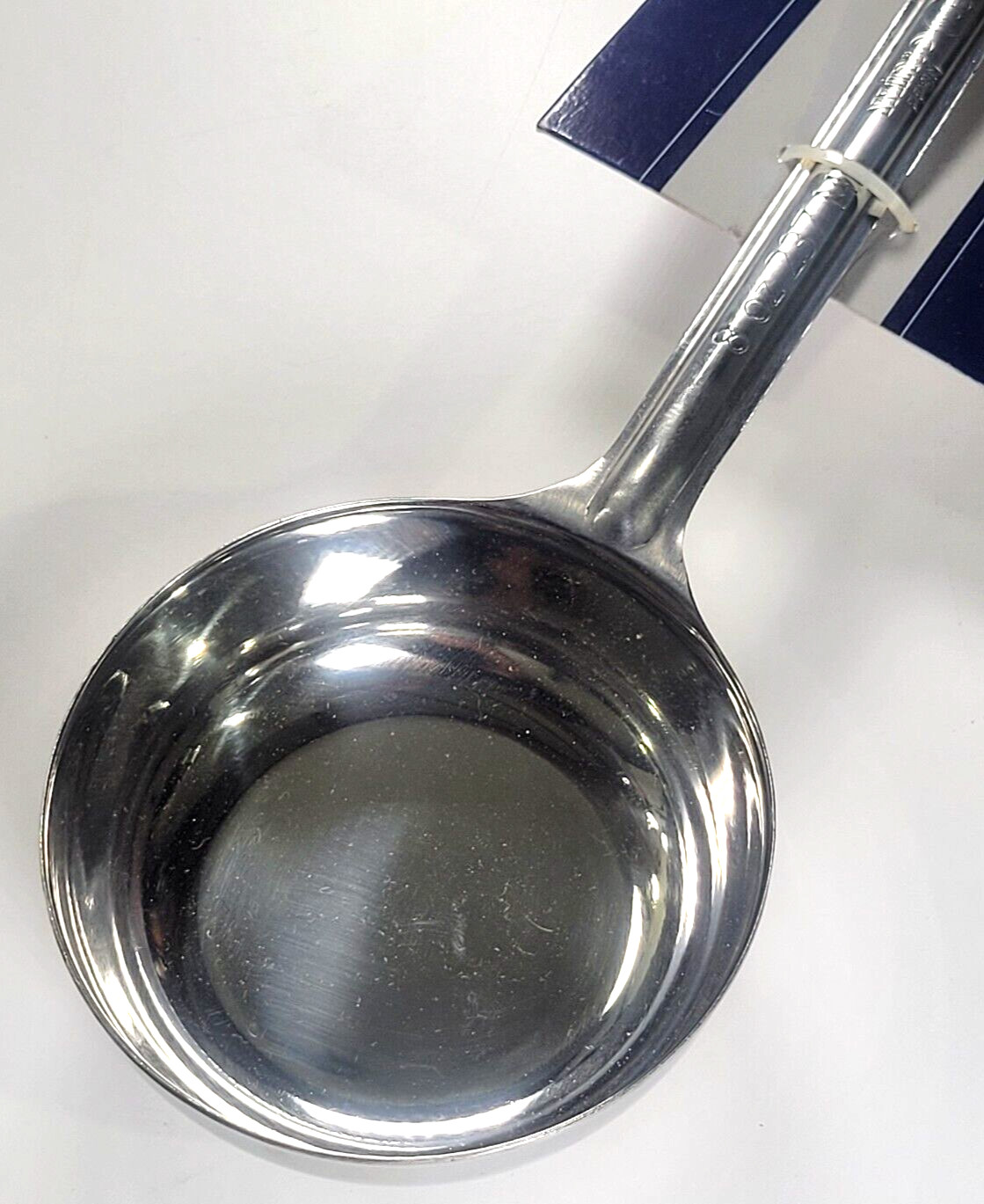 Winco PRIME 8 Ounce Scoop 1 Cup Stainless Steel WINCO FPSN-8 Orange