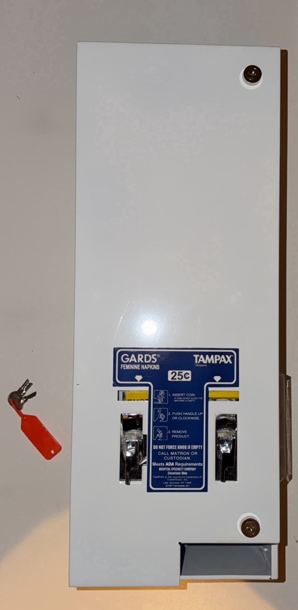 Gards Tampax Feminine Napkin Tampon Vendor ADA Compliant Dispenser