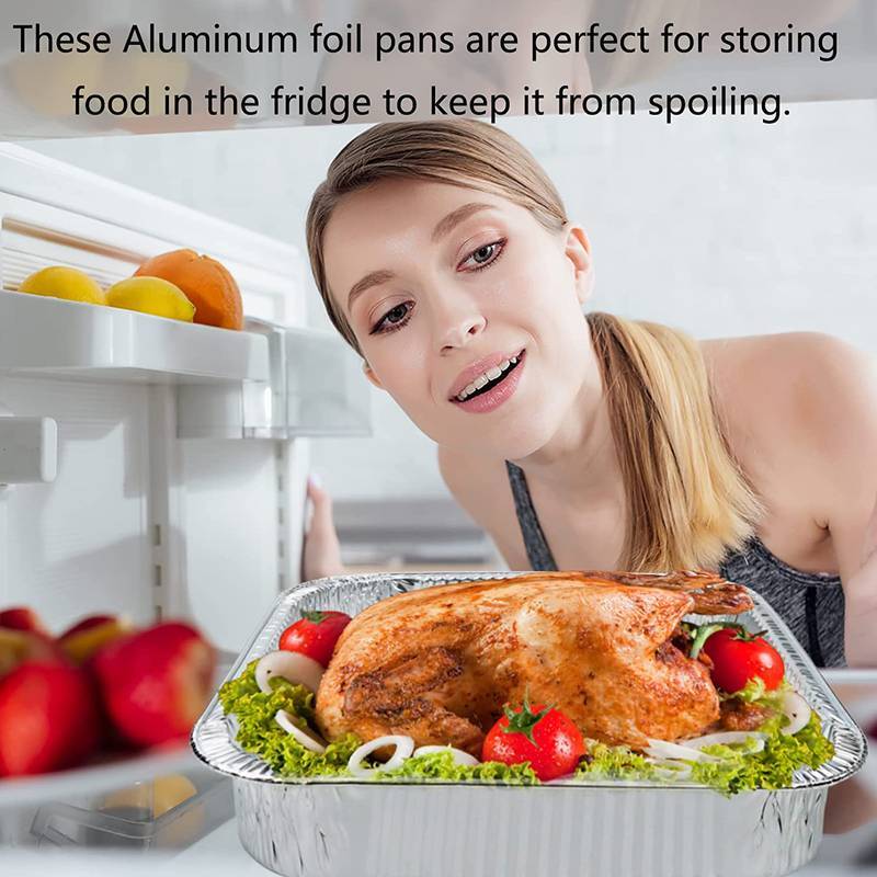 9″ Square Deep Cake Baking Pan – For Cooking, Heating, Storing, Meal Prep Pan