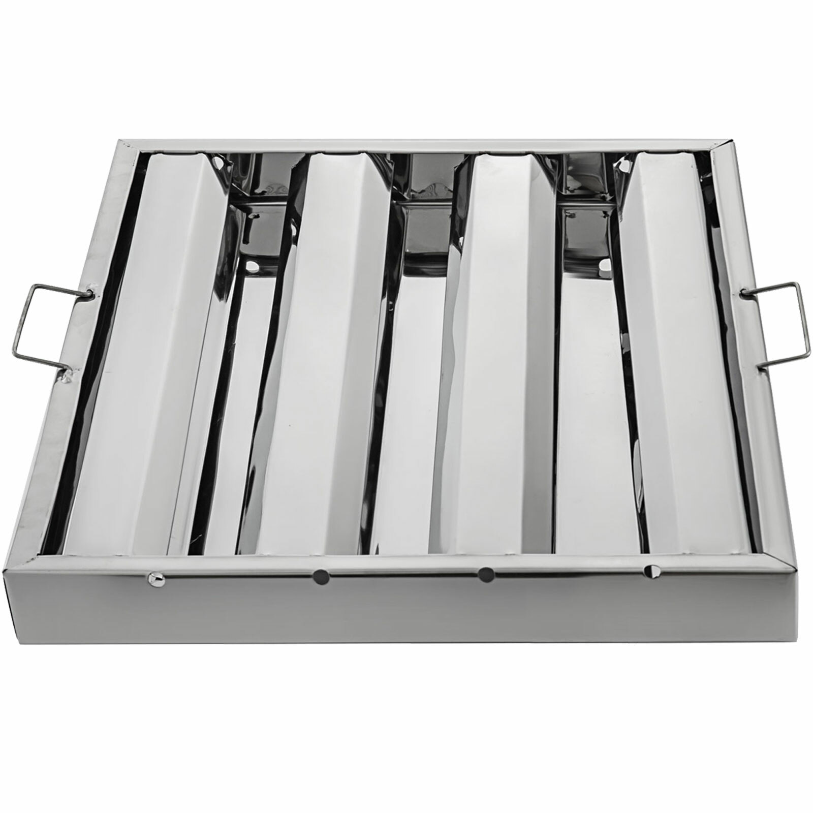 VEVOR 6Pcs 16/20/25″Commercial Hood Grease Exhaust Filter Baffle Stainless Steel