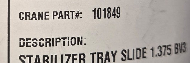 Dixie Narco DN5800 Bevmax stabilizer tray slide – qty. 9 for 1 price – New