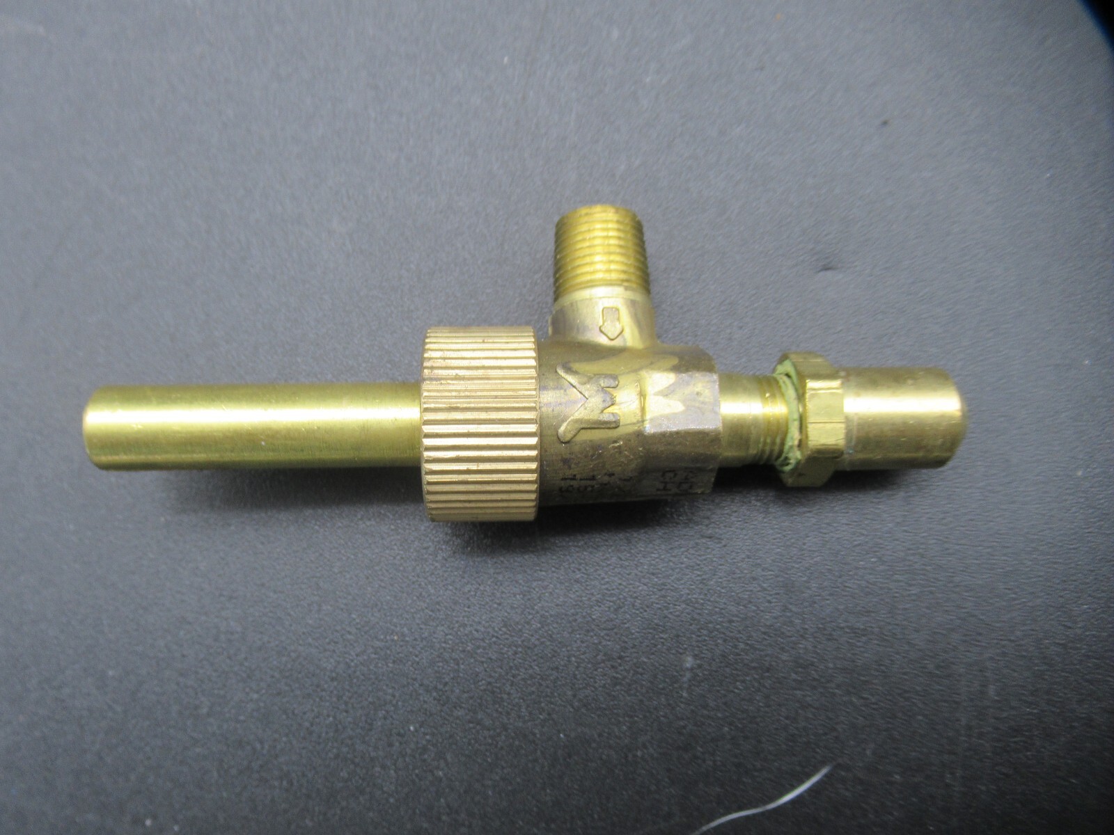 Mavrik 52-1163 Valve Top Burner 1/8″ NPT #46 Hood Orfice Brass 521163 1/2 PSI