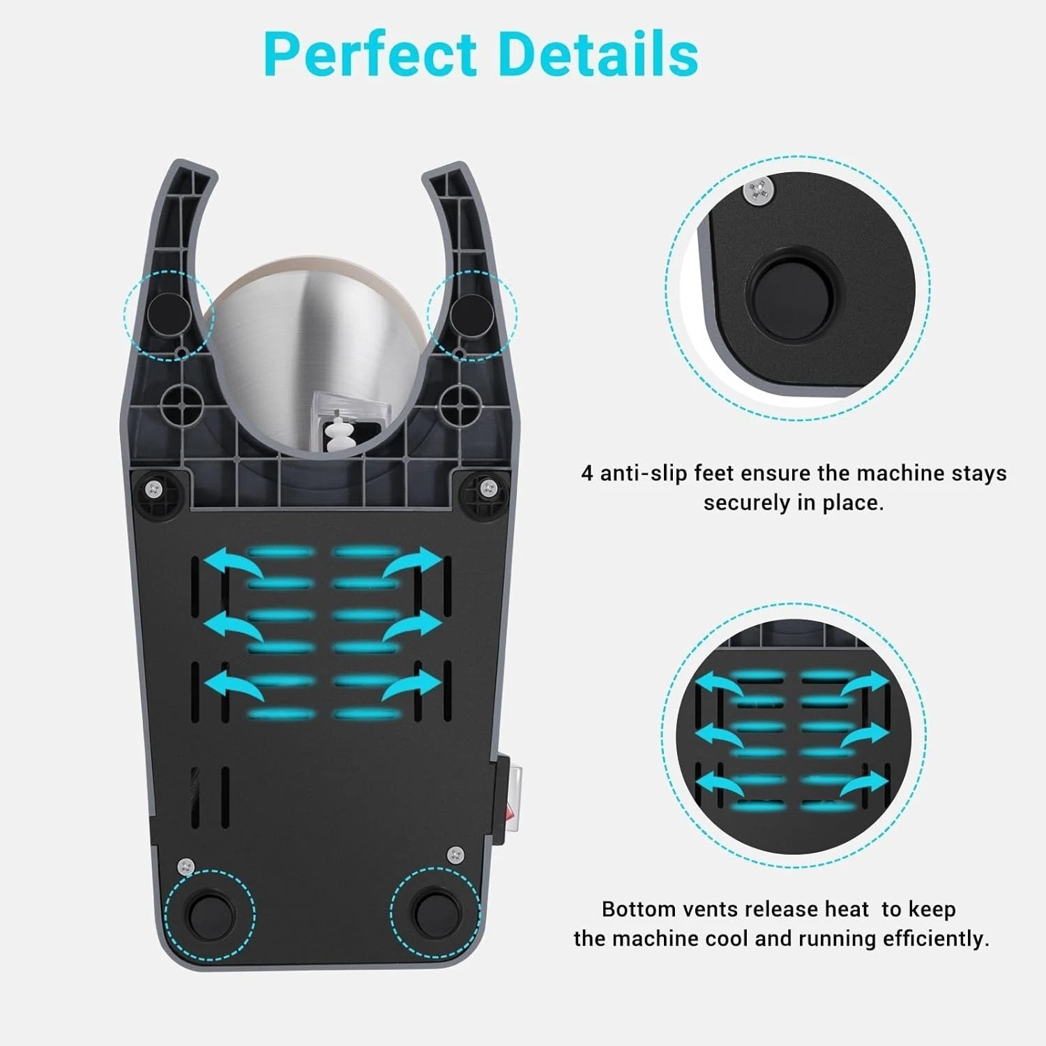 Electric Ice Shaver Machine, 4-Blade & 210 lbs/hr, 300W Ice Crusher for Home …