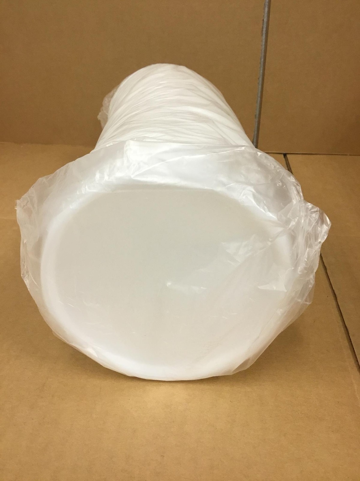 NEW Dart 48JL Flat Vented Lids For Foam Containers, 24-34oz, Case Of 500 CT