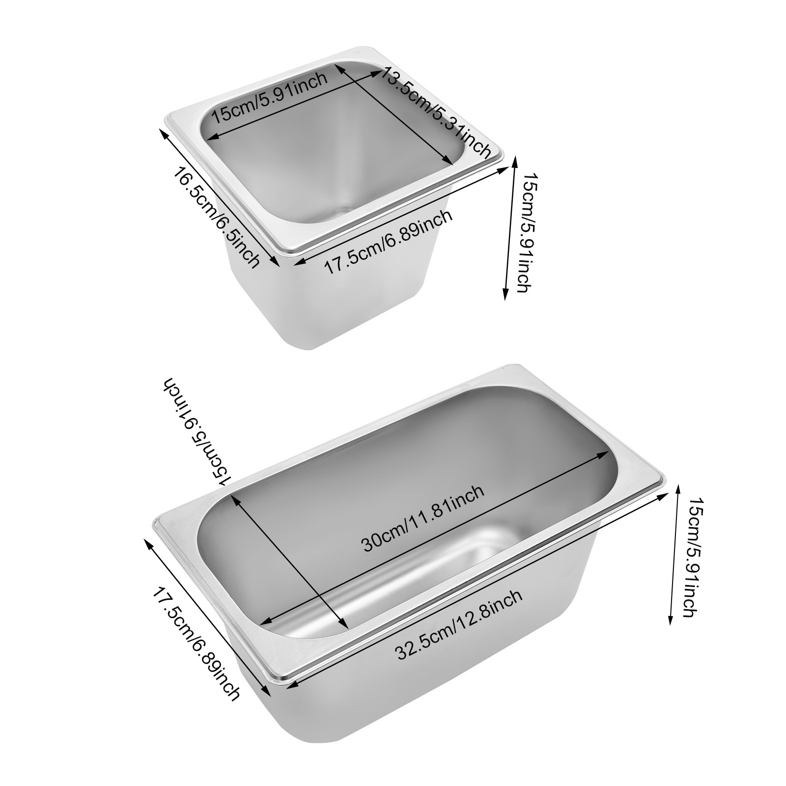 Electric Food Warmer 4-Pans Commercial Countertop Buffet Food Warmer 30-110℃