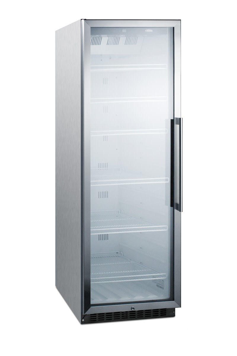 Summit SCR1400WLHC Commercial 24″W 12.6 Cu. Ft. Left Swing – Stainless Steel