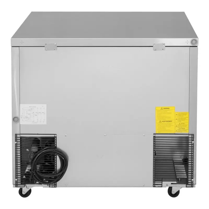 Turbo Air MUR-36L-N6 36.5in 8.36 Cu.Ft Undercounter Refrigerator Low Boy 2 Door