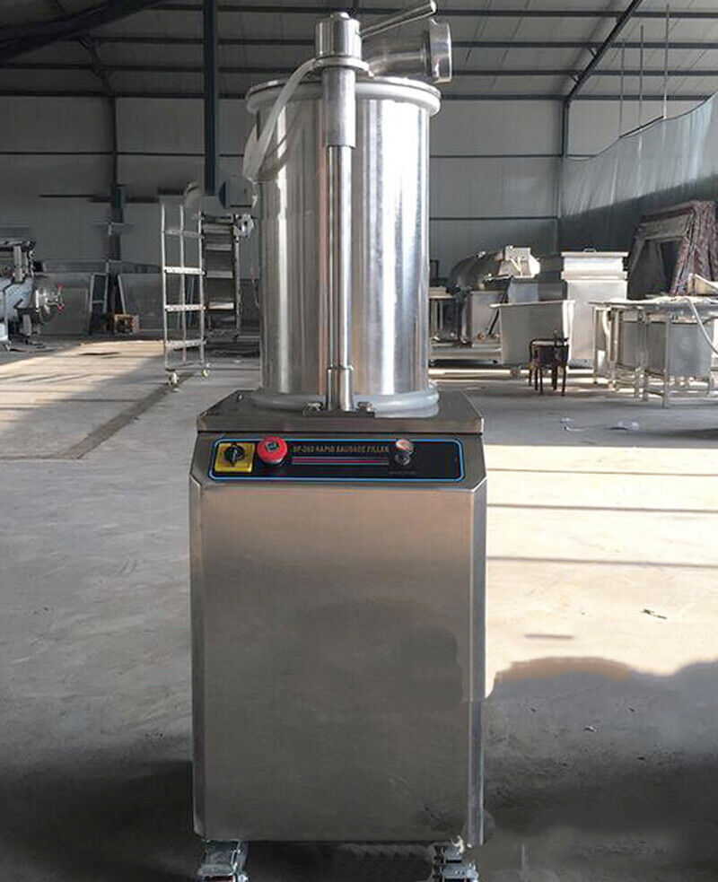 110V Commercial Hydraulic Sausage Stuffer Filler Stainless Steel 1100W -SF-260