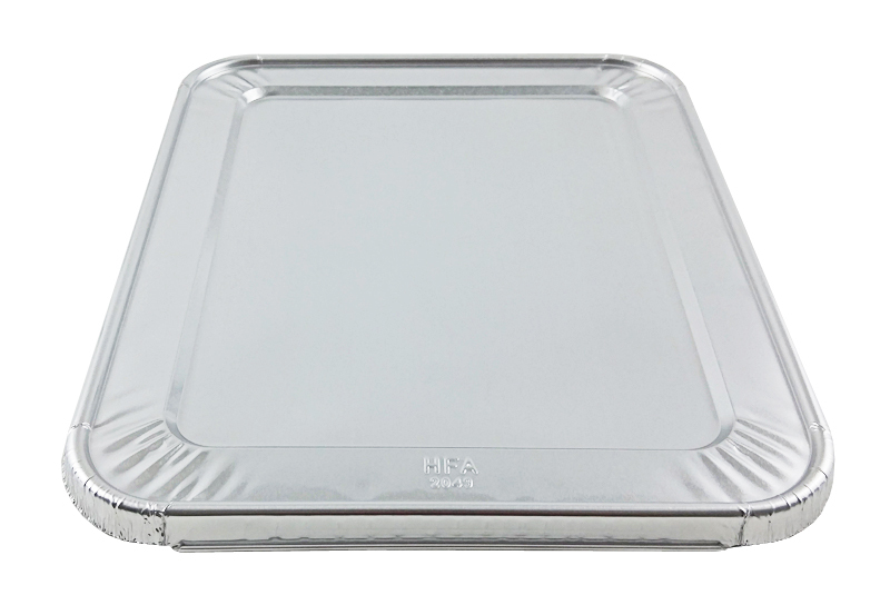 Handi-Foil Premium Disposable 1/2 Size Deep Aluminum Steam Pans w/Lids 10 Sets