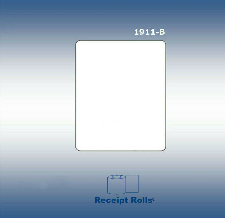 Hobart Quantum 2 1/4″ x 3.0″ Blank Scale Labels 16 rolls,1000 lbls/roll #1911-B