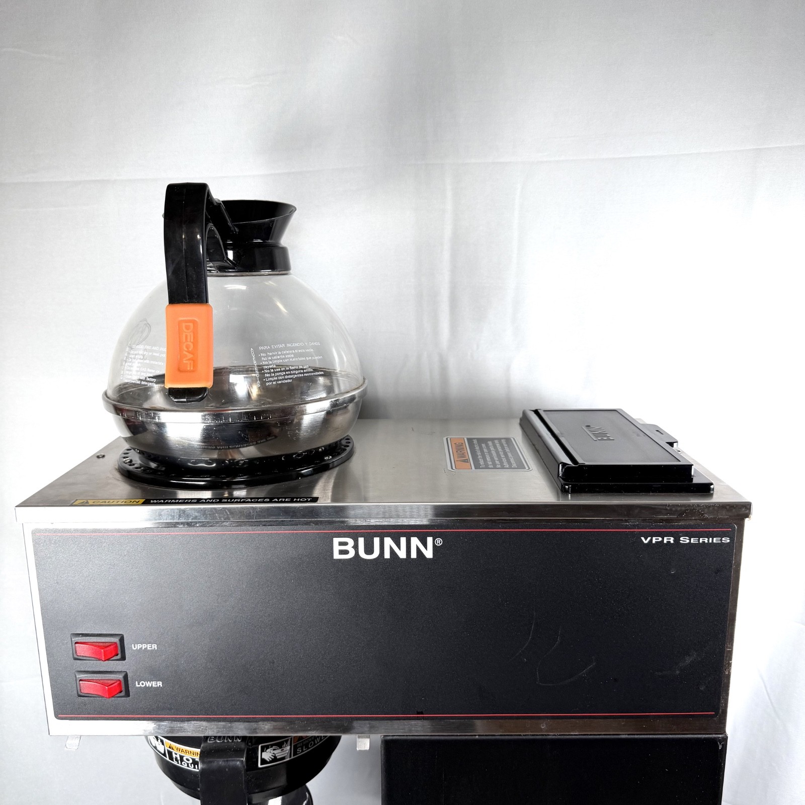 Bunn VPR Commercial Coffee Brewer / Very Clean / Tested / Works / 2 Decanters