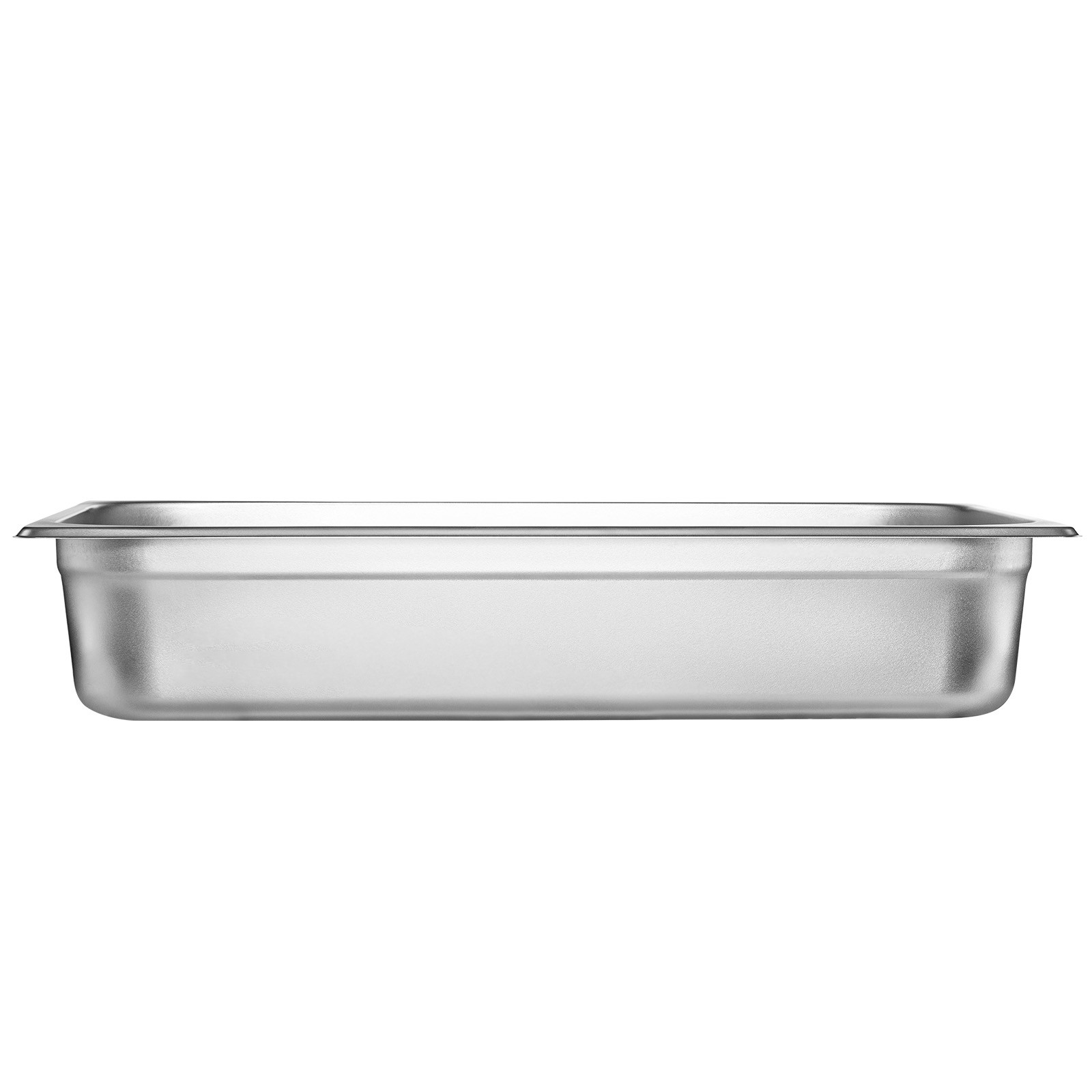 VEVOR 1 Pack Full Size Hotel Pan Steam Table Pan Stainless Steel 4″ Deep