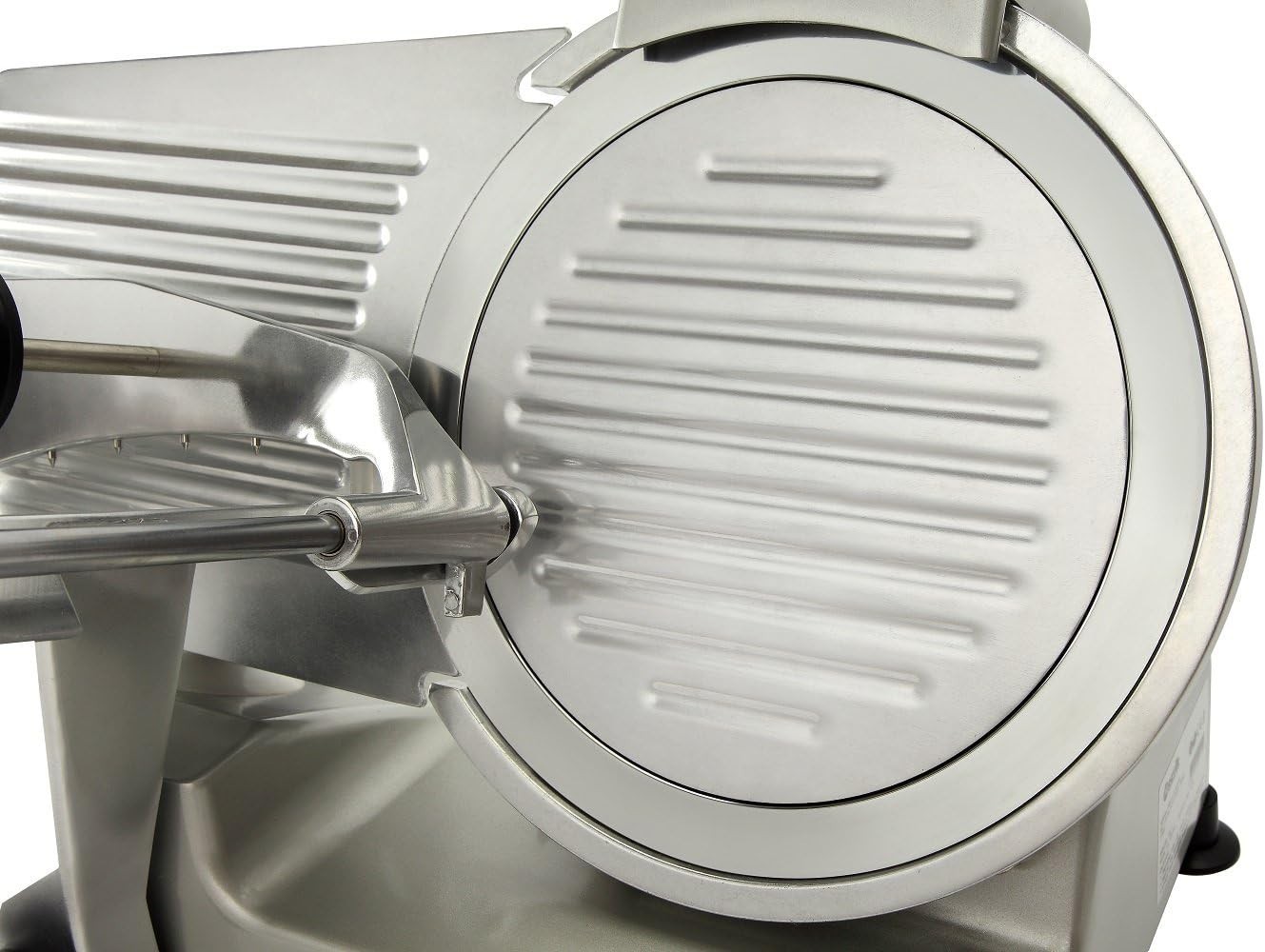 10″ Electric Deli Meat Slicer, Cheese Food Slicer with Chromium-plated Steel…