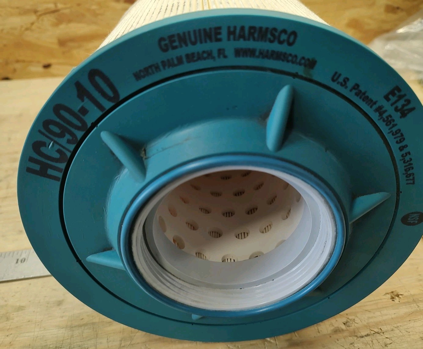 NEW Genuine Harmsco HC/90-10 Hurricane Polyester Cartridge 19-1/2″ X 7-3/4″