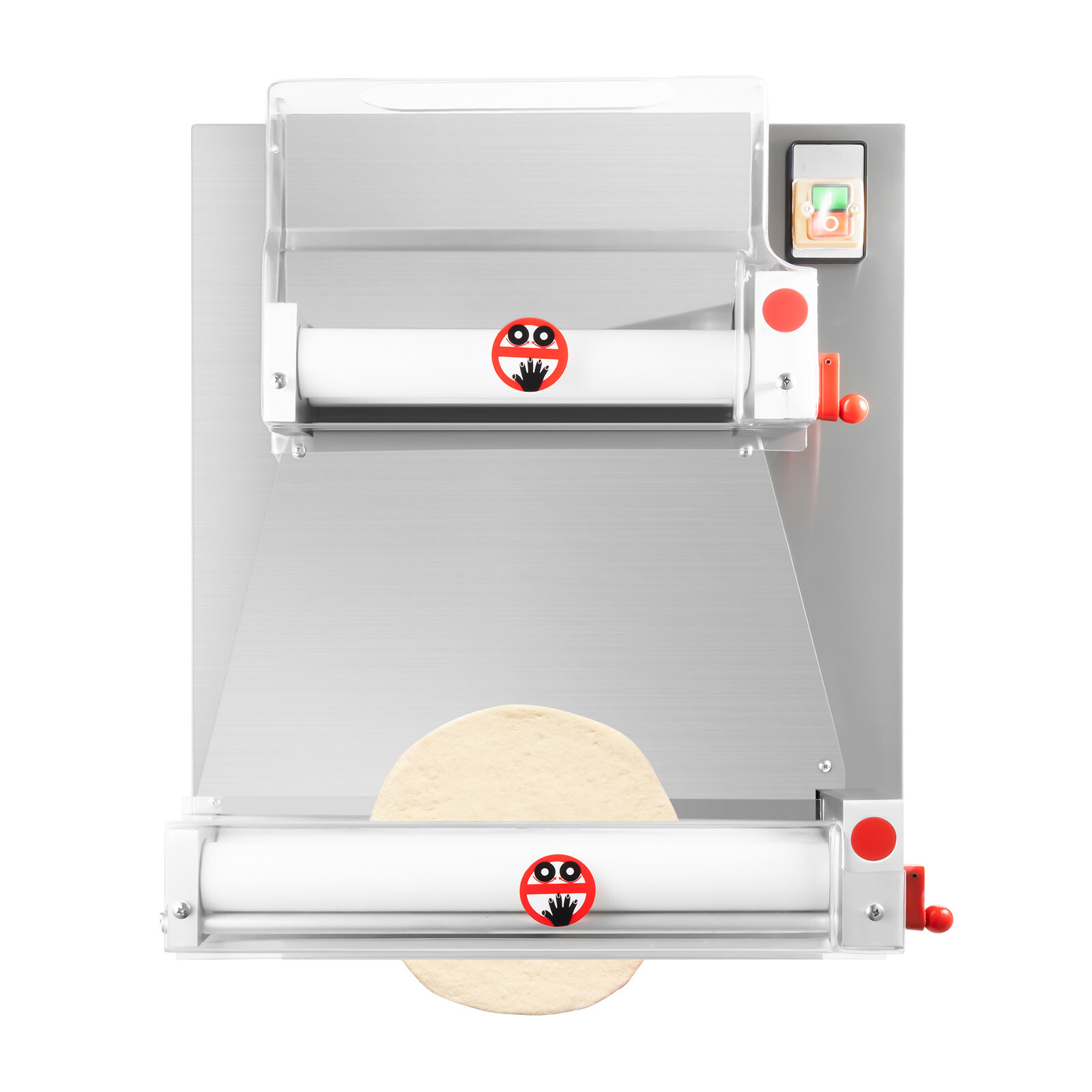 4″-16″ Electric Pizza Dough Press Machine Commercial Pizza Pastry Sheeter Press