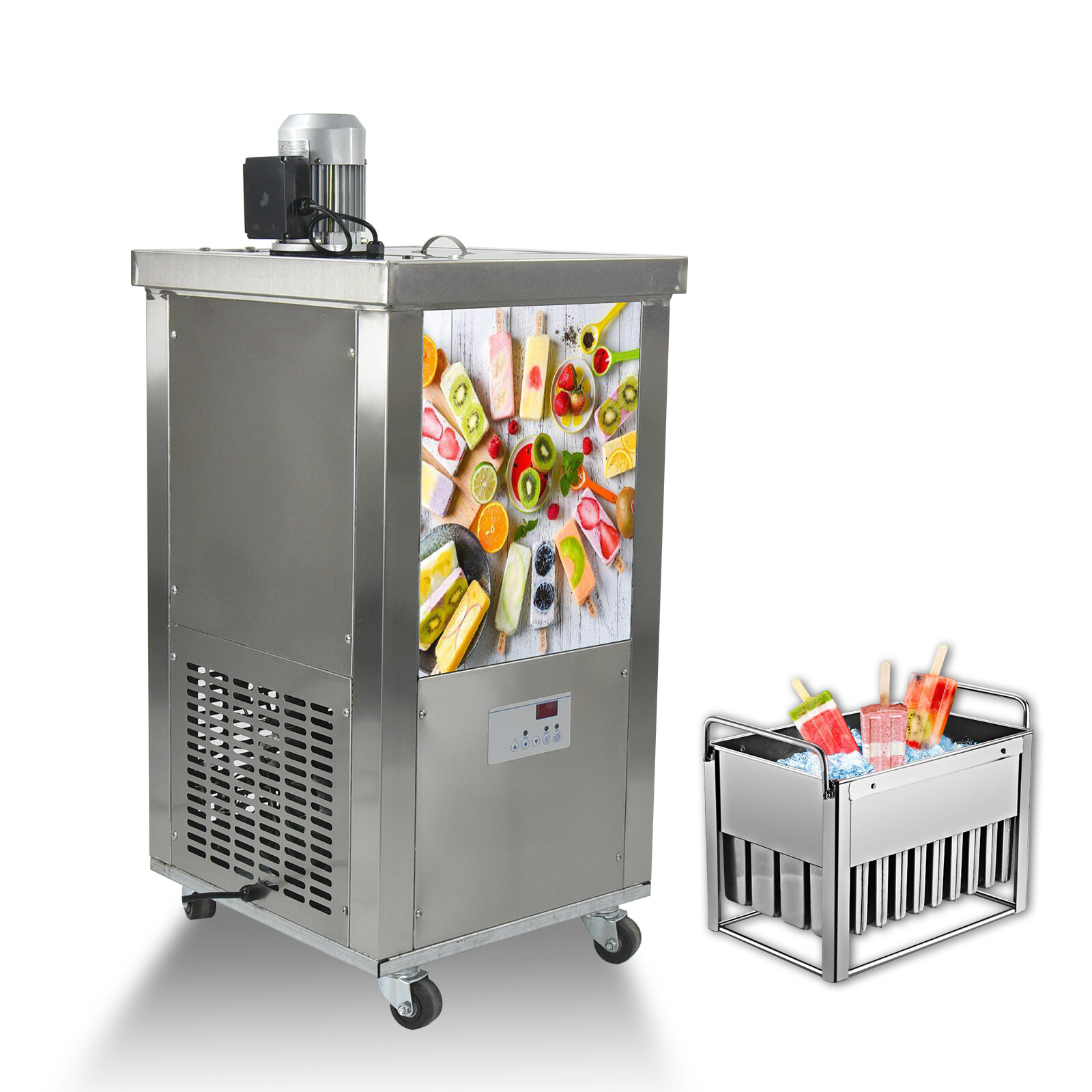 Kolice Commercial Single Mold Ice Pop Machine,Ice Popsicles Making Machine