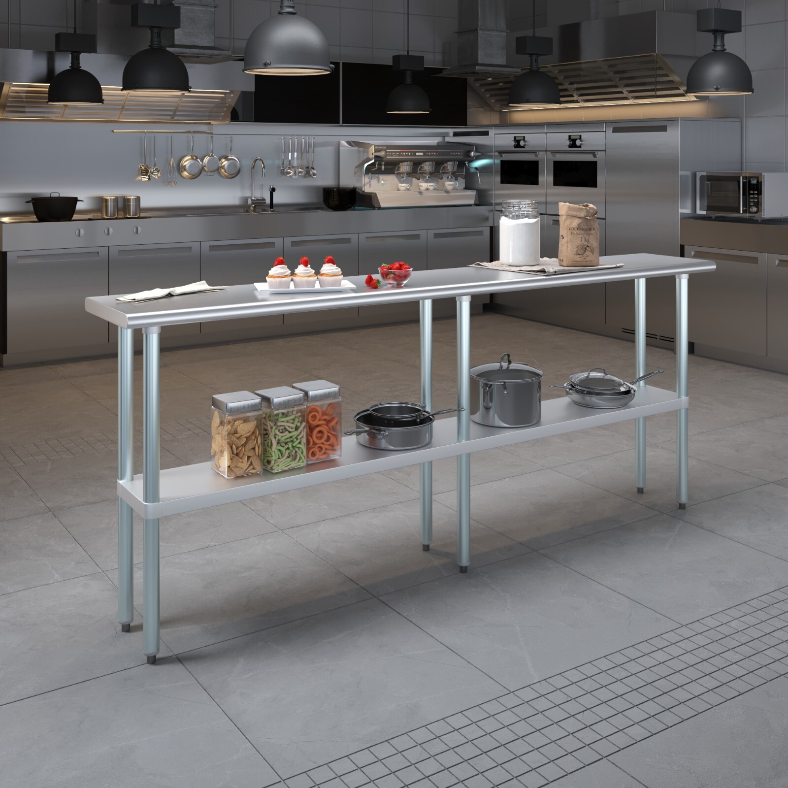 14 in. x 84 in. Stainless Steel Table