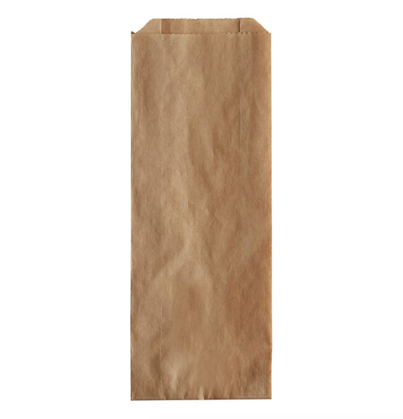 (1000 Pack) 3 1/2″ x 1 1/2″ x 9″ Kraft Plain Paper Concession Food Hot Dog Bag