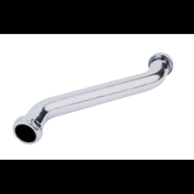 WAL-RICH 0115006 Double Offset Sink Tailpiece 1-1/4″ Chrome-Plated Brass