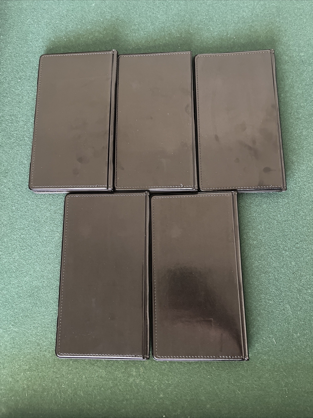 Restaurant Credit Card Holder Check Presenter Waiter Waitress Book Lot of 5